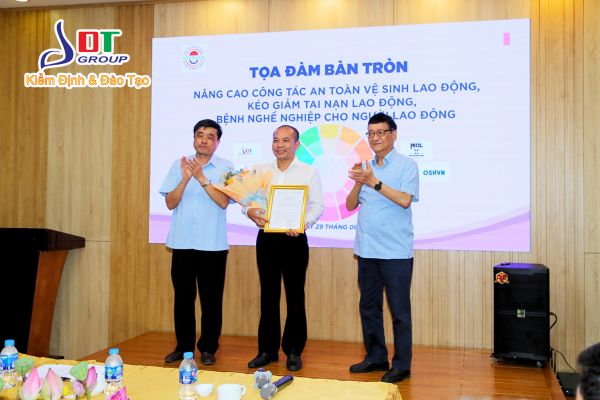 Tổng giám đốc công ty CP LDT Ông. Lê Duy Thặng nhận đảm nhiệm Chủ tịch lâm thời Liên chi hội An toàn và Vệ sinh lao động Đông Nam bộ thuộc Trung ương Hội KHKT An toàn và vệ sinh lao động Việt Nam (Hội ATVSLĐ)