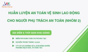 Huấn Luyện Chứng Nhận An Toàn Nhóm 2