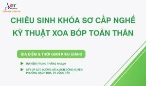 Đào tạo sơ cấp nghề kỹ thuật xoa bóp toàn thân