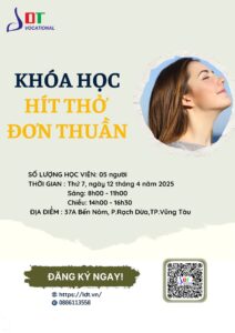 KHÓA HỌC "HÍT THỞ ĐƠN THUẦN" - Công Ty Cổ phần LDT