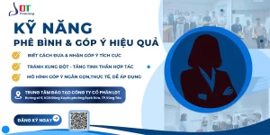 Khóa học Kỹ năng phê bình và góp ý hiệu quả