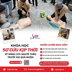 KHÓA HỌC SƠ CỨU CẤP TỐC – KỸ NĂNG SINH TỒN MỌI GIA ĐÌNH PHẢI CÓ!