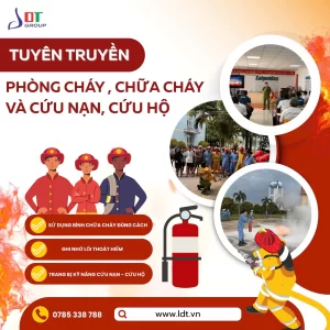 PHÒNG CHÁY , CHỮA CHÁY VÀ CỨU NẠN, CỨU HỘ (PCCC & CNCH) – “LÁ CHẮN” AN TOÀN CHO MỖI NGƯỜI