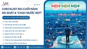 CHECKLIST ISO CUỐI NĂM: RÀ SOÁT & “CHẠY NƯỚC RÚT”