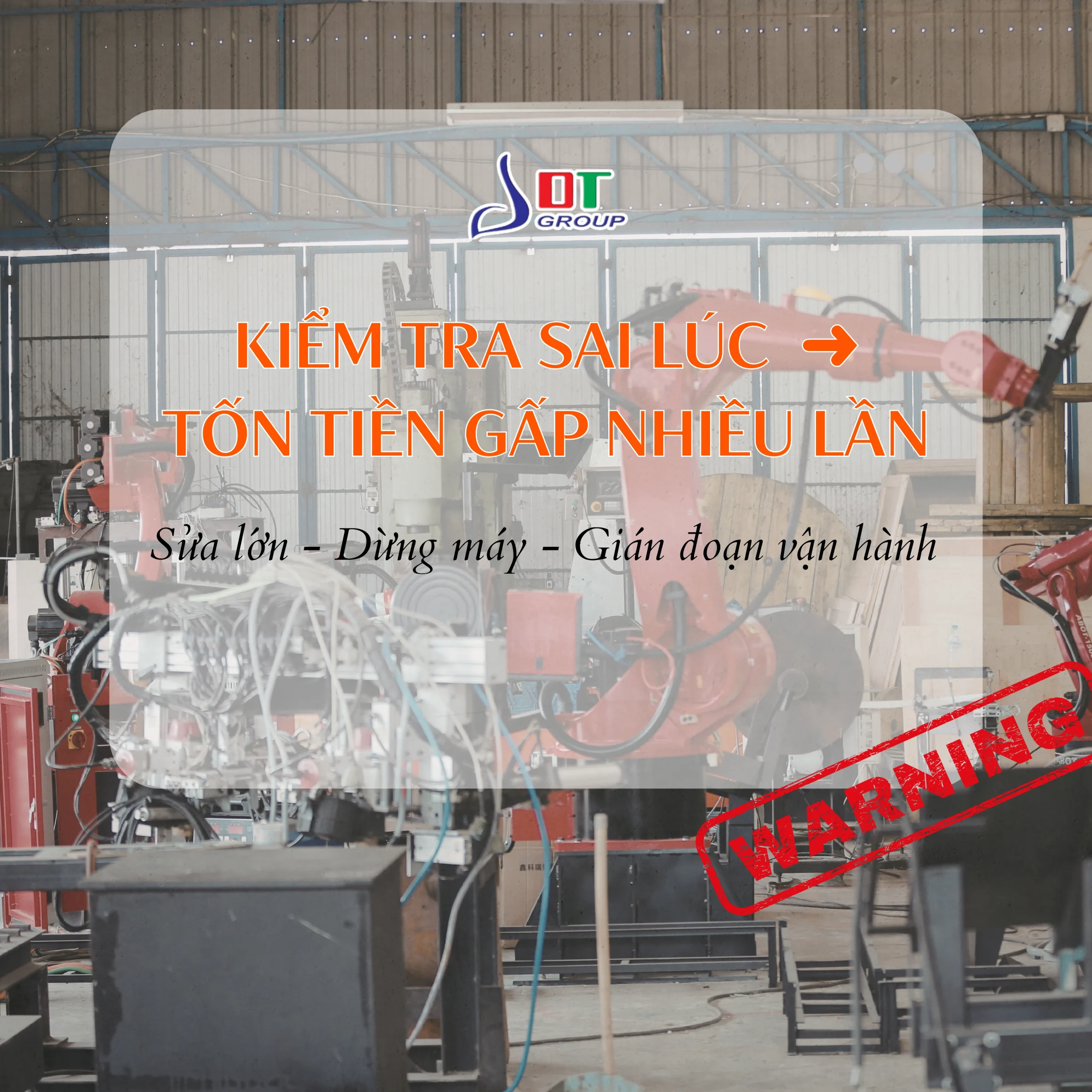 Kiểm tra thiết bị đúng thời điểm