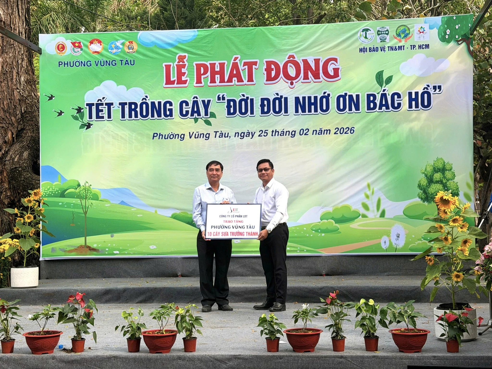 LDT đồng hành cùng Tết trồng cây