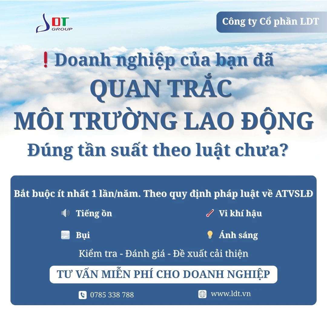 Quan trắc môi trường lao động