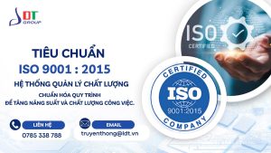 ISO9001 – Chuẩn hóa quy trình để tăng năng suất và chất lượng công việc.