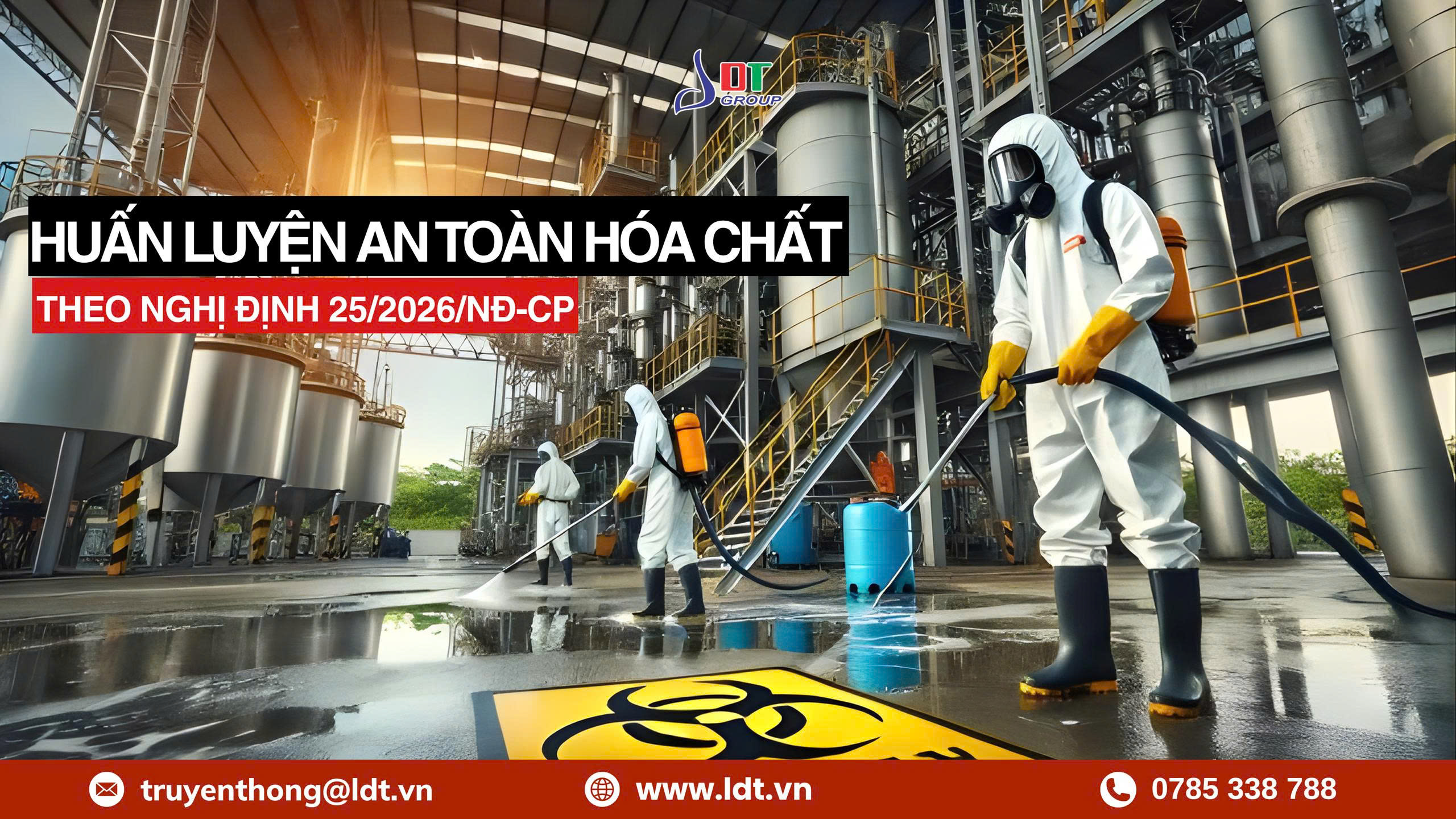 Huấn luyện an toàn hóa chất theo Nghị định 25/2026/NĐ-CP