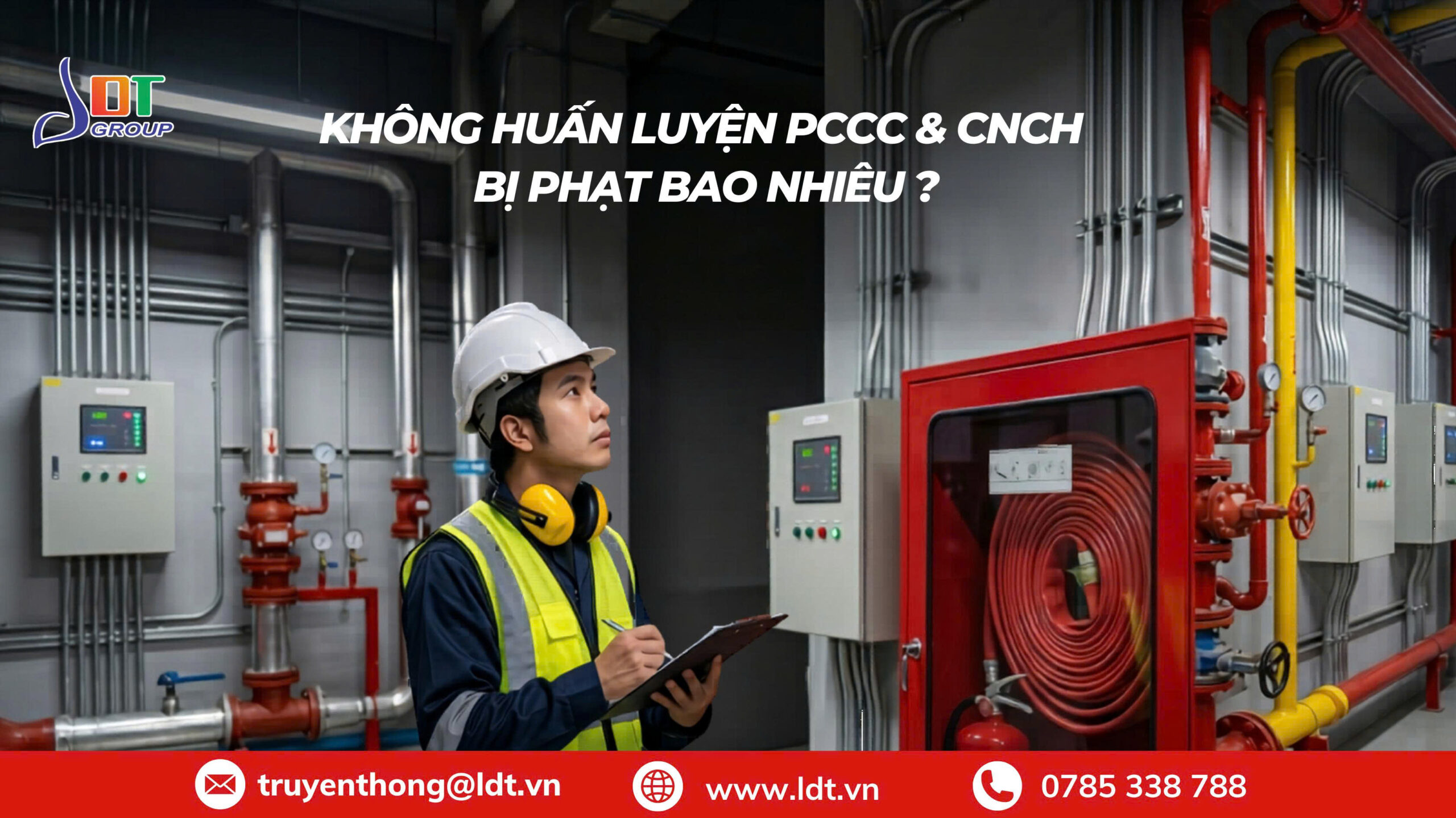 Không huấn luyện PCCC & CNCH bị phạt bao nhiêu? - 2026 - Công Ty Cổ phần LDT