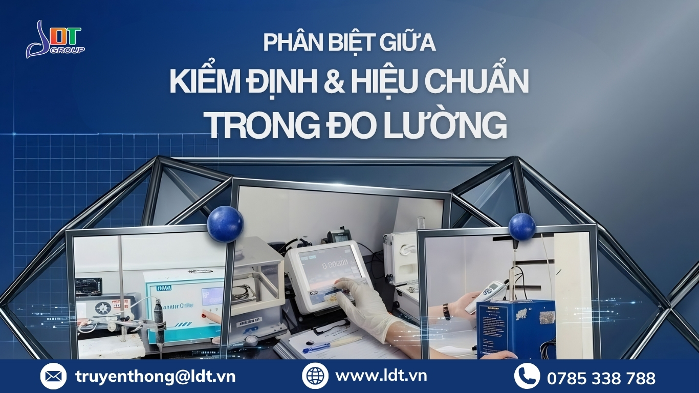 PHÂN BIỆT GIỮA KIỂM ĐỊNH & HIỆU CHUẨN PHƯƠNG TIỆN ĐO LƯỜNG