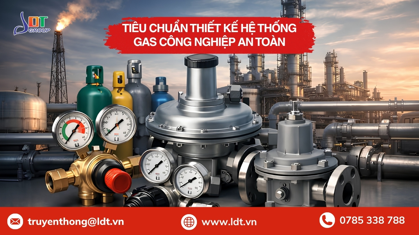 TIÊU CHUẨN HỆ THỐNG GAS CÔNG NGHIỆP AN TOÀN 