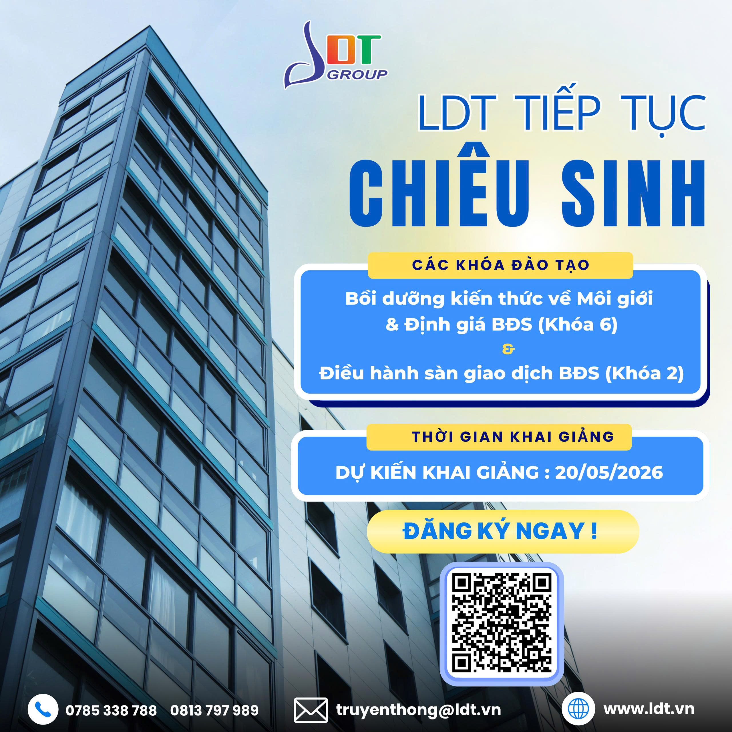 Kỳ Thi Hoàn Thành Chương Trình Môi Giới Và Định Giá Bất Động Sản Khóa 5 - Công Ty Cổ phần LDT
