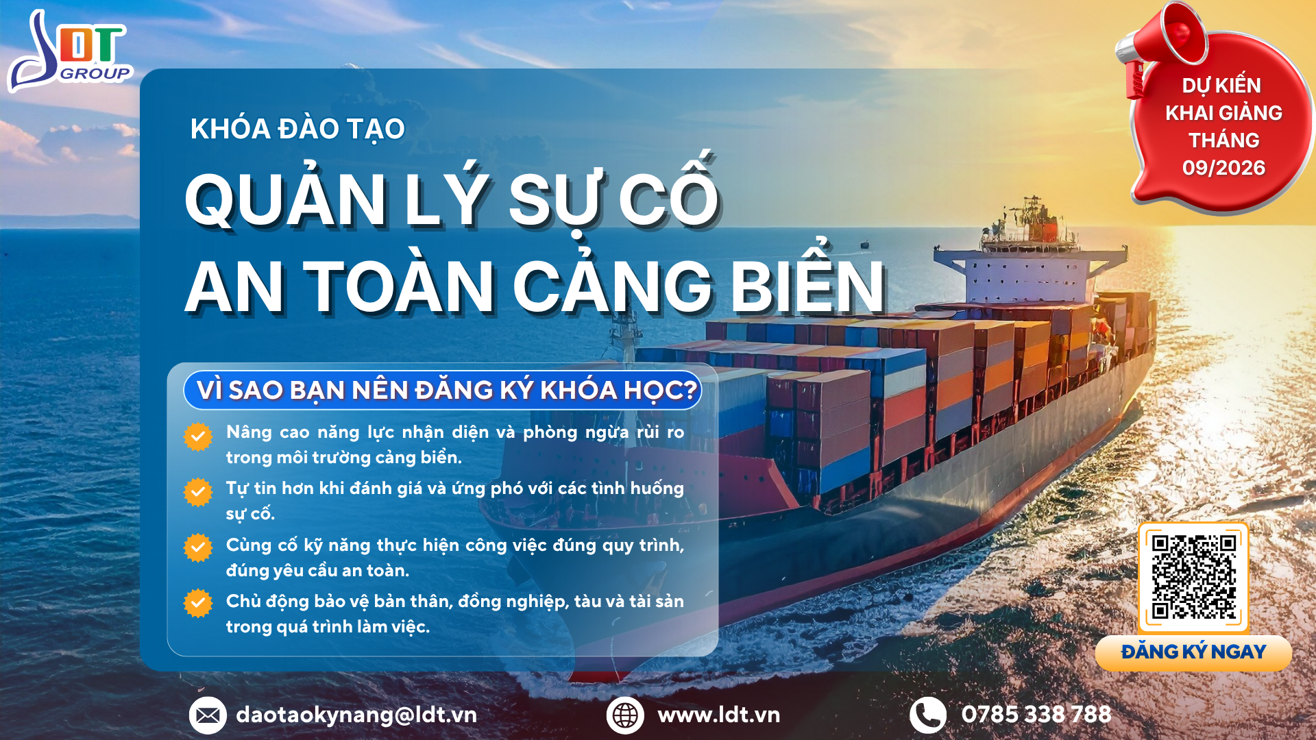 quản lý sự cố an toàn cảng biển