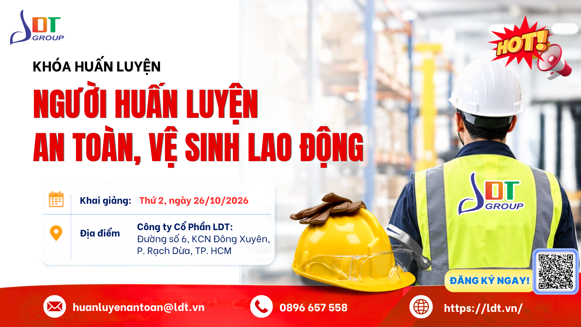 khóa huấn luyện giảng viên nguồn atvslđ