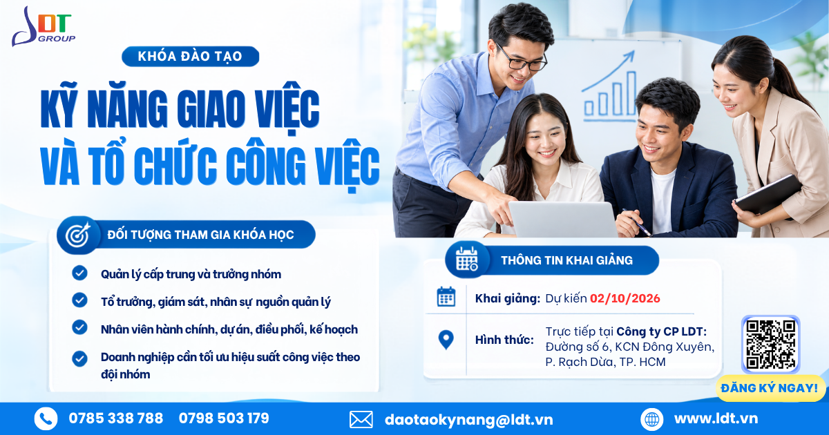 Kỹ Năng Giao Việc Và Tổ Chức Công Việc