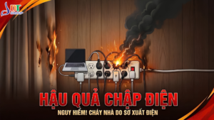 cháy do sự cố điện trong nhà dân