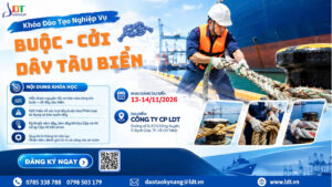 ĐÀO TẠO NGHIỆP VỤ BUỘC - CỞI DÂY TÀU BIỂN