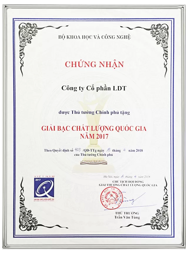 GIAI THUONG LDT 2017